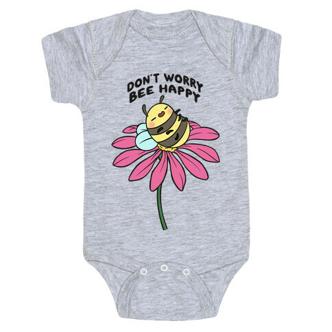 Don't Worry Bee Happy Baby One-Piece