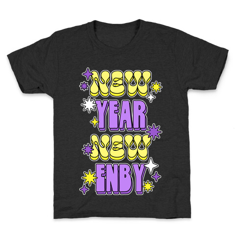 New Year New Enby Kids T-Shirt