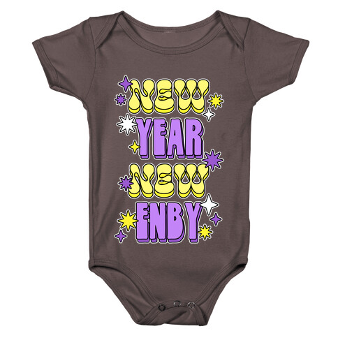 New Year New Enby Baby One-Piece