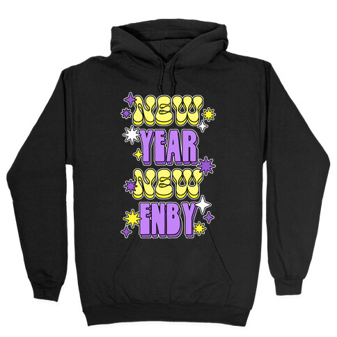 New Year New Enby Hooded Sweatshirt