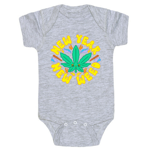 New Year New Weed Baby One-Piece