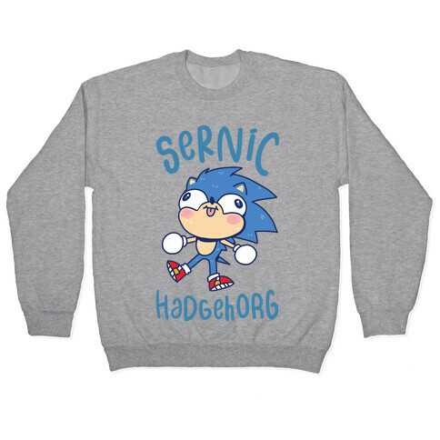 Derpy Sonic Sernic Hadgehorg Pullover