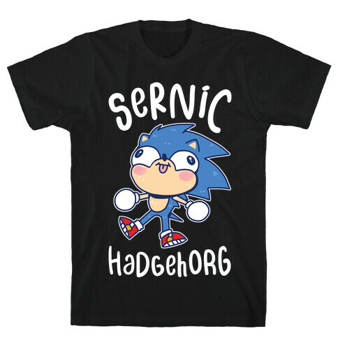 Derpy Sonic Sernic Hadgehorg T-Shirt