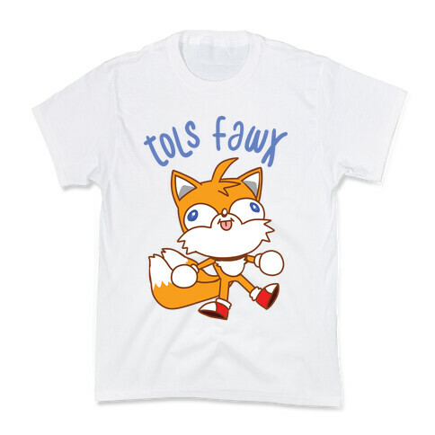 Derpy Tails Tols Fawx Kids T-Shirt