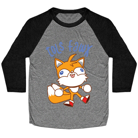 Derpy Tails Tols Fawx Baseball Tee