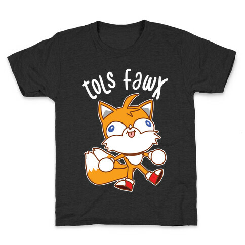 Derpy Tails Tols Fawx Kids T-Shirt