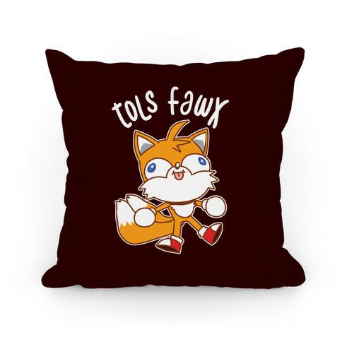 Derpy Tails Tols Fawx Pillow