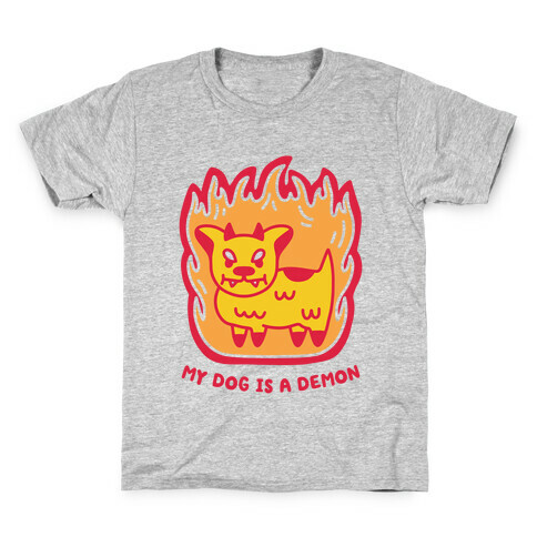 My Dog is a Demon Kids T-Shirt