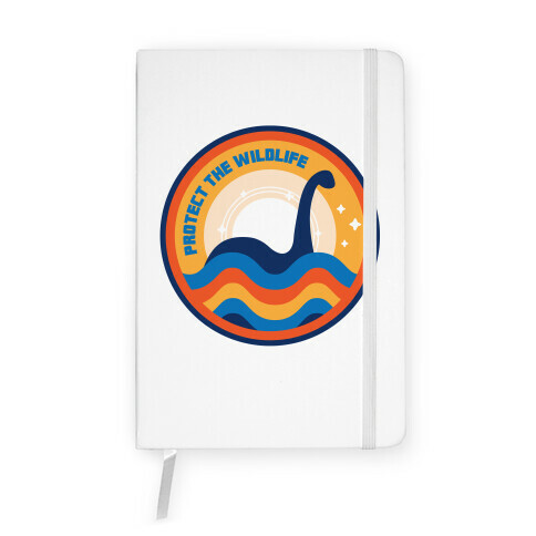 Protect The Wildlife - Nessie, Loch Ness Monster Notebook