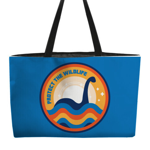 Protect The Wildlife - Nessie, Loch Ness Monster Weekender Tote