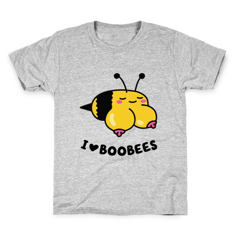 I Love Boobees Kids T-Shirt