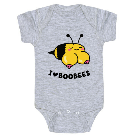 I Love Boobees Baby One-Piece