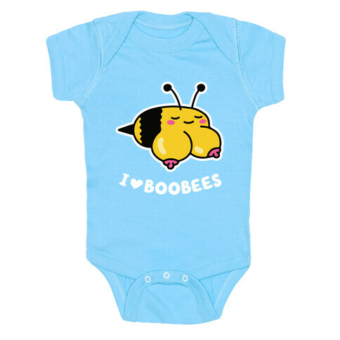 I Love Boobees Baby One-Piece