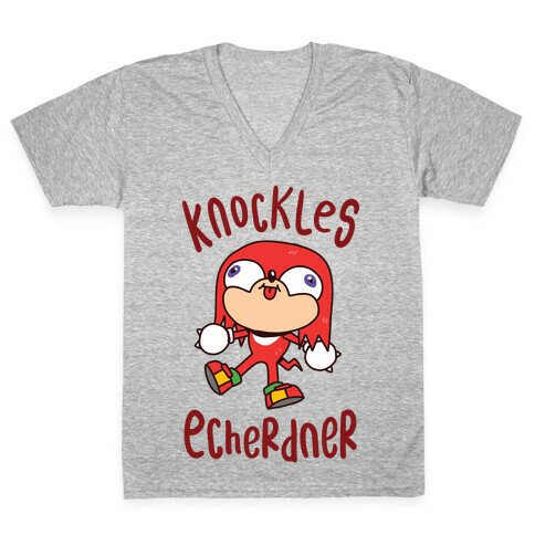 Knockles Echerdner V-Neck Tee Shirt