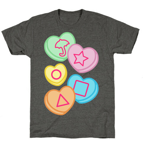 Candy Hearts Honey Comb Candy Parody T-Shirt