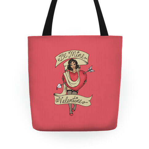 Be Mine Valentine Tattoo Tote