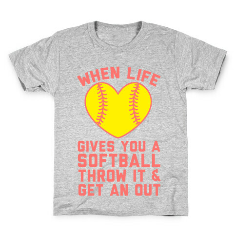 Throw It & Get An Out Kids T-Shirt