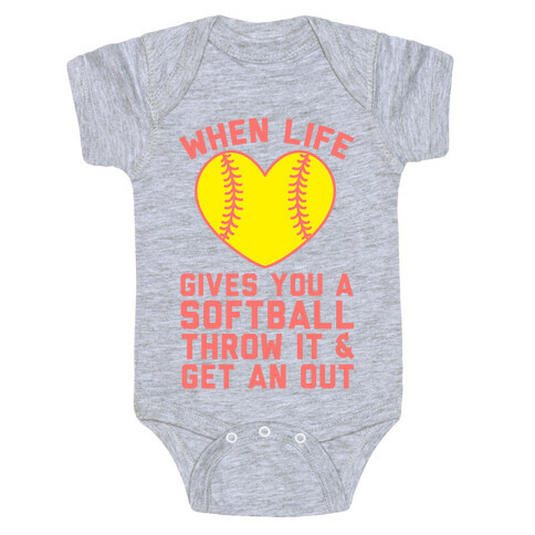 Throw It & Get An Out Baby One-Piece