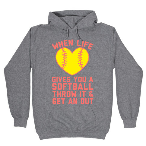 Throw It & Get An Out Hooded Sweatshirt