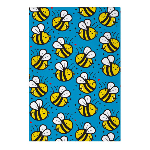 Bee Booties Garden Flag