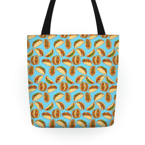 Taco Vulvas Pattern  Tote