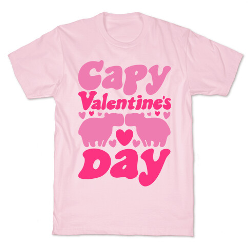 Capy Valentine's Day Capybara Parody T-Shirt