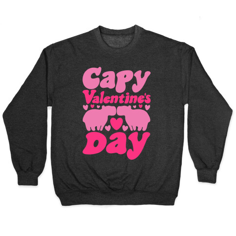 Capy Valentine's Day Capybara Parody Pullover