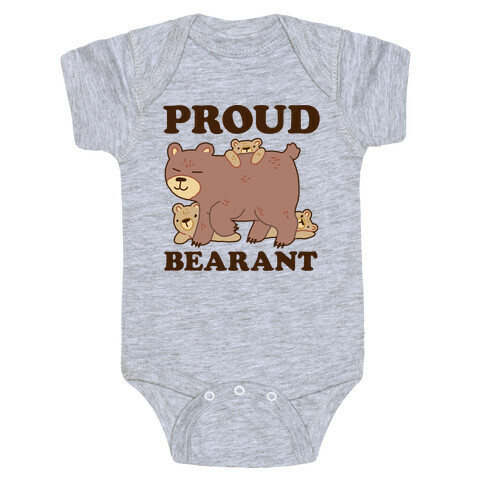 Proud Bearant Baby One-Piece