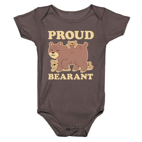 Proud Bearant Baby One-Piece