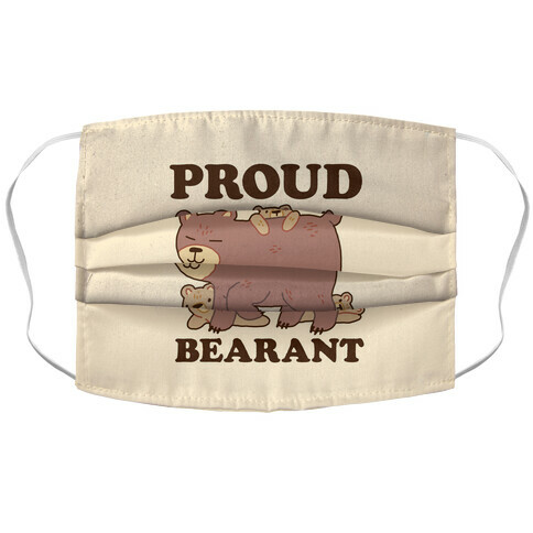 Proud Bearant Accordion Face Mask