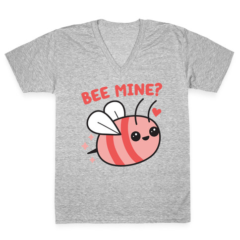Bee Mine? V-Neck Tee Shirt