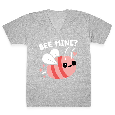 Bee Mine? V-Neck Tee Shirt