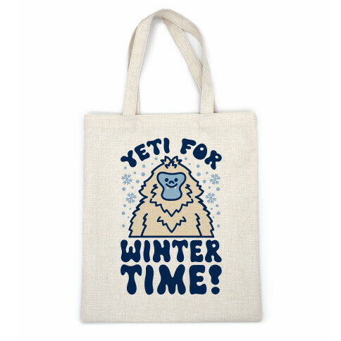 Yeti For Winter Time Casual Tote