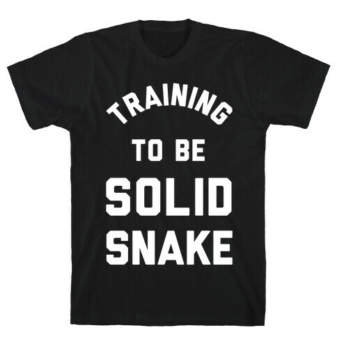 Training To Be Solid Snake T-Shirt