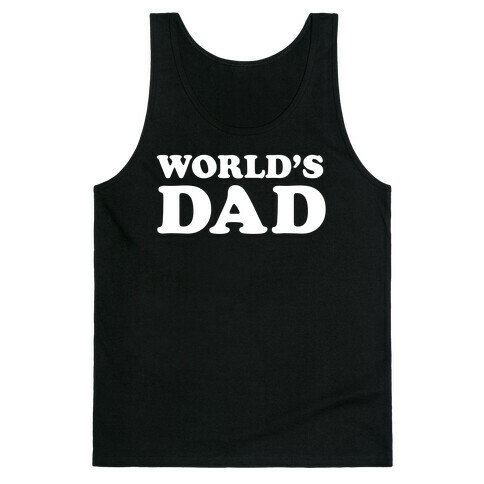 WORLD'S DAD Tank Top