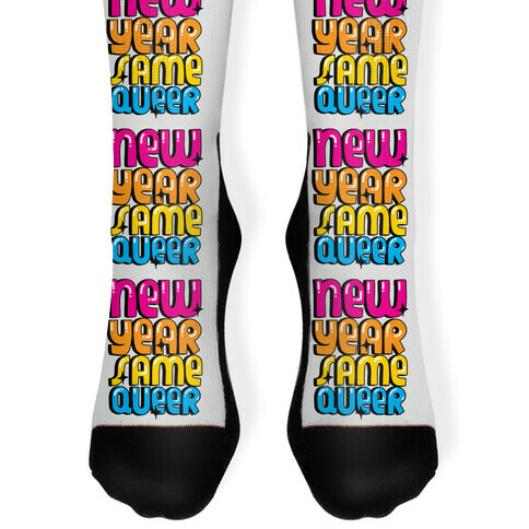 New Year Same Queer Sock