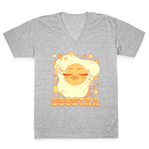 Eggstra V-Neck Tee Shirt
