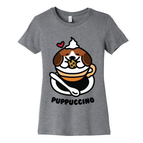 Puppuccino Womens T-Shirt