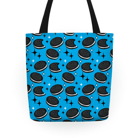 Chocolate Sandwich Cookies Pattern Tote