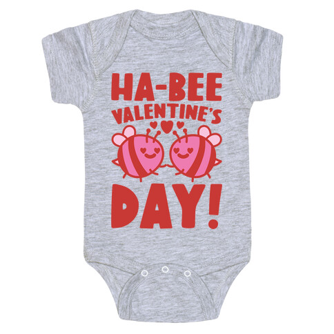 Ha-Bee Valentine's Day Baby One-Piece