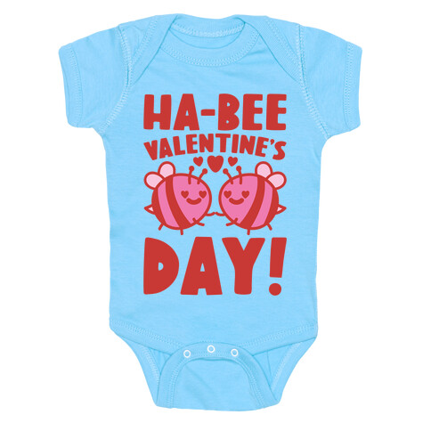 Ha-Bee Valentine's Day Baby One-Piece
