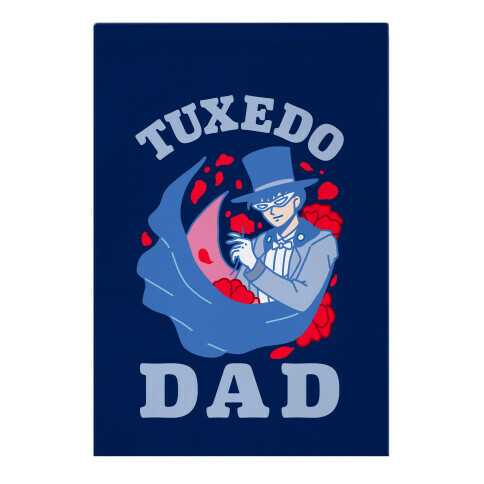 Tuxedo Dad Garden Flag
