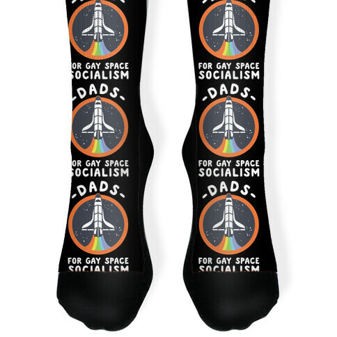 Dads For Gay Space Socialism Sock