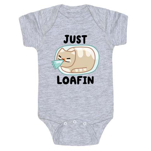 Just Loafin' Baby One-Piece