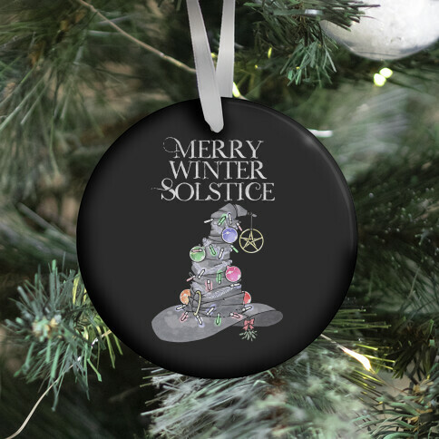 Merry Winter Solstice Ornament