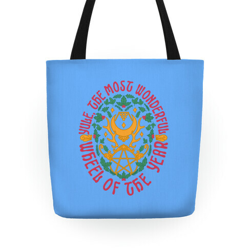 Yule, The Most Wonderful Wheel of The Year Tote