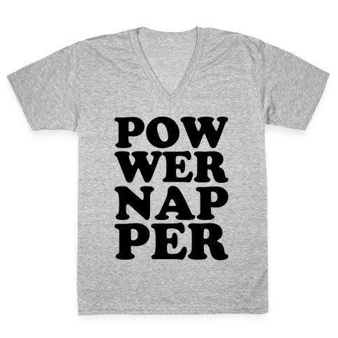 Power Napper V-Neck Tee Shirt