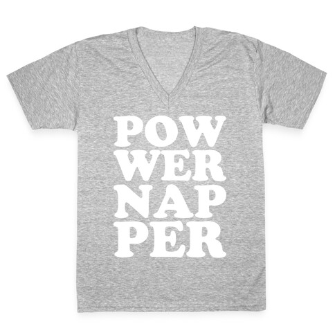 Power Napper V-Neck Tee Shirt