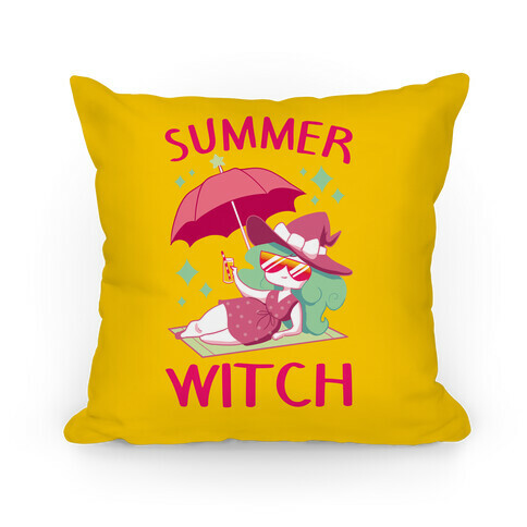 Summer witch Pillow