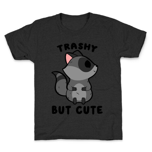 Trashy But Cute Raccoon Kids T-Shirt